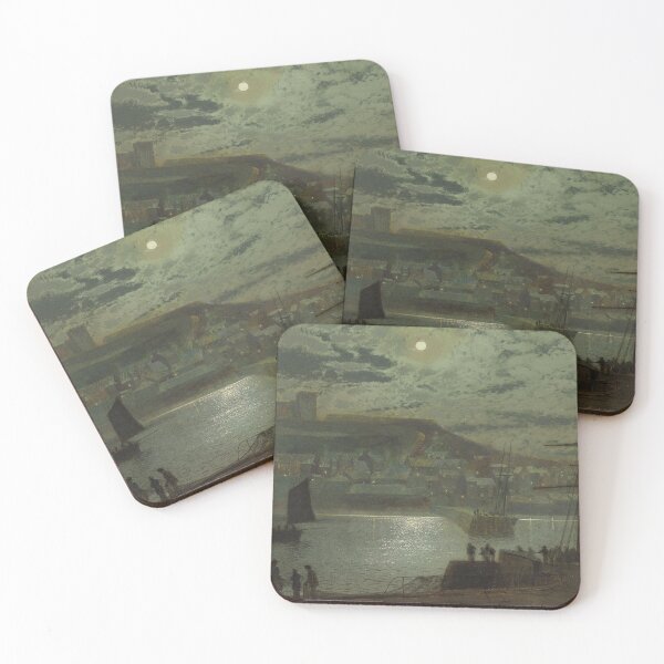 Item preview, Whitby Harbor (Grimshaw) designed and sold by ArtHistorical.