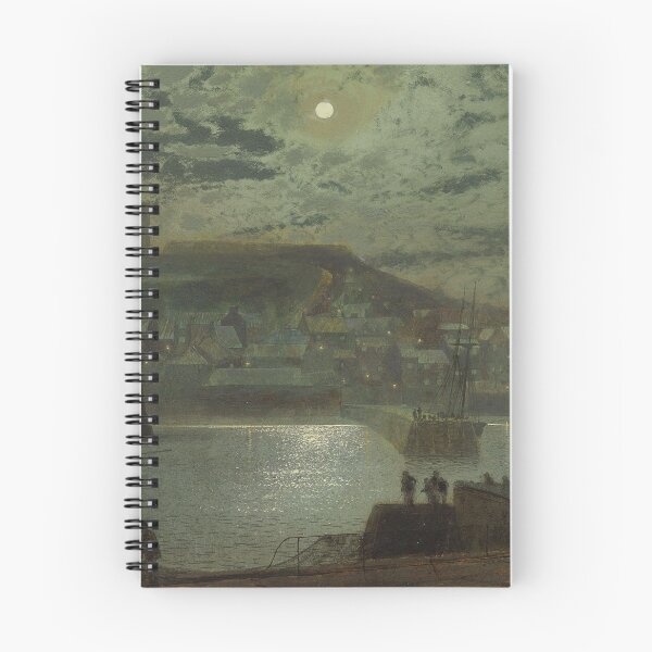Item preview, Whitby Harbor (Grimshaw) designed and sold by ArtHistorical.