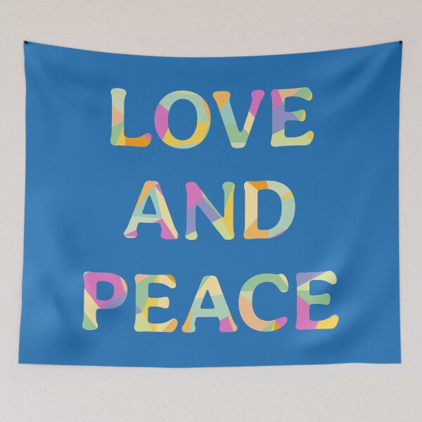 Item preview, Love and Peace (5) designed and sold by ToluaPrints.