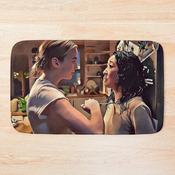 Item preview, Villanelle and Eve (villaneve) comic style cartoon from Killing Eve (season 1)- jodie comer and sandra oh designed and sold by emcazalet.