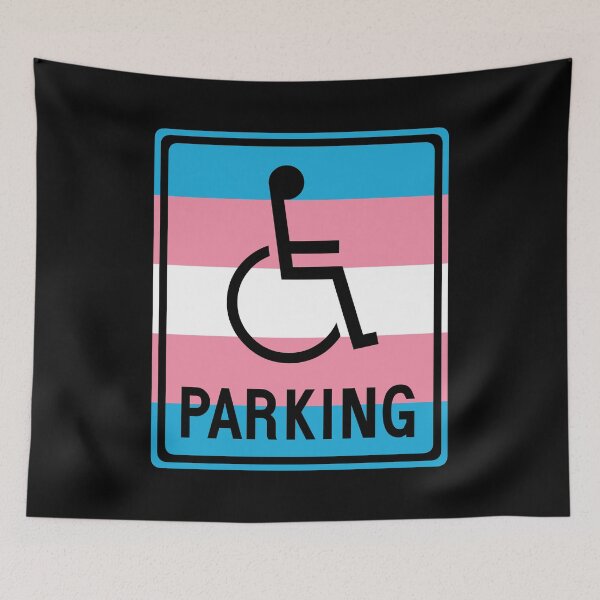 Item preview, Trans Handicap Sign designed and sold by AfterJune.