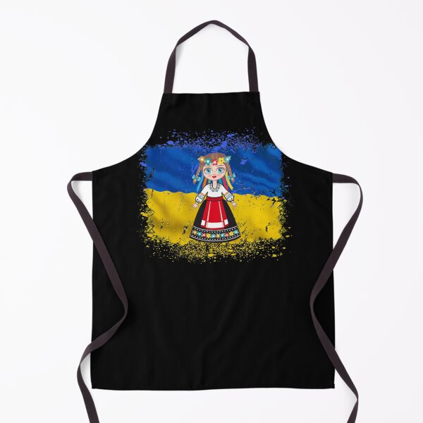 Item preview, Girl in Ukrainian National Dress Ukraine Flag designed and sold by Dubbra.