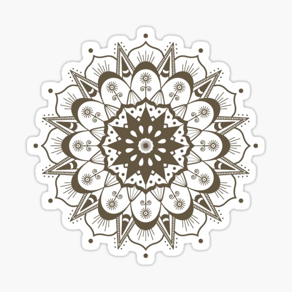 Copie de Mandala dotted Sticker