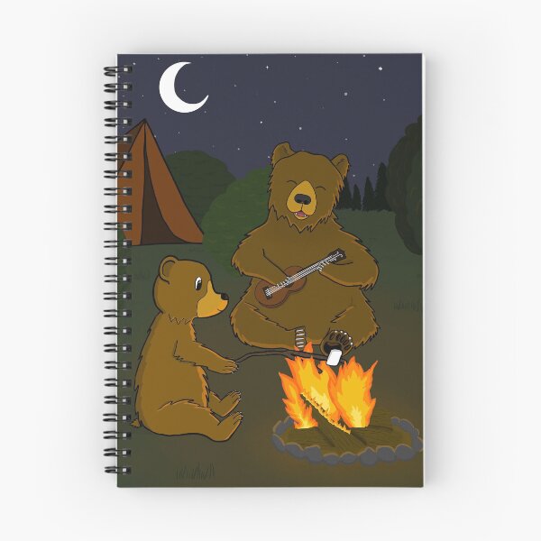 Item preview, Camping bears designed and sold by brookbk.