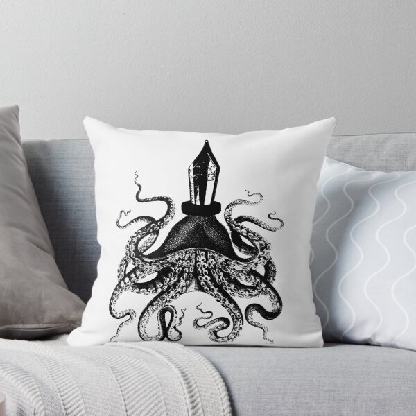Item preview, Octopus ink pen designed and sold by monsterplanet.