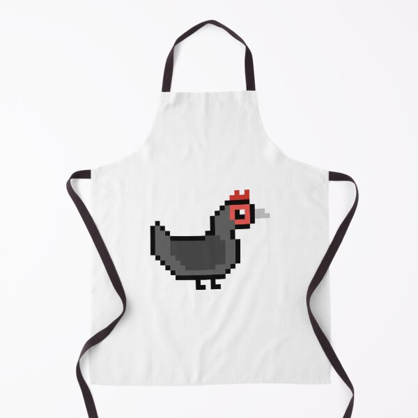 Item preview, Pixel Art Black Chicken designed and sold by Sauropsida.
