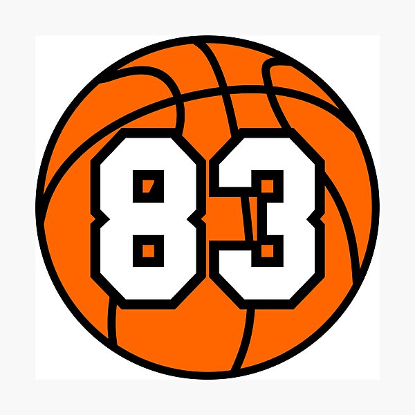 Item preview, Basketball 83 designed and sold by TheAtomicSoul.