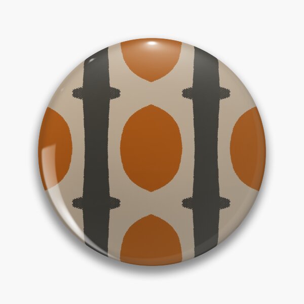Item preview, Retro abstract pattern orange designed and sold by Breurs.