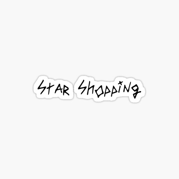 Star Shopping Stickers for Sale