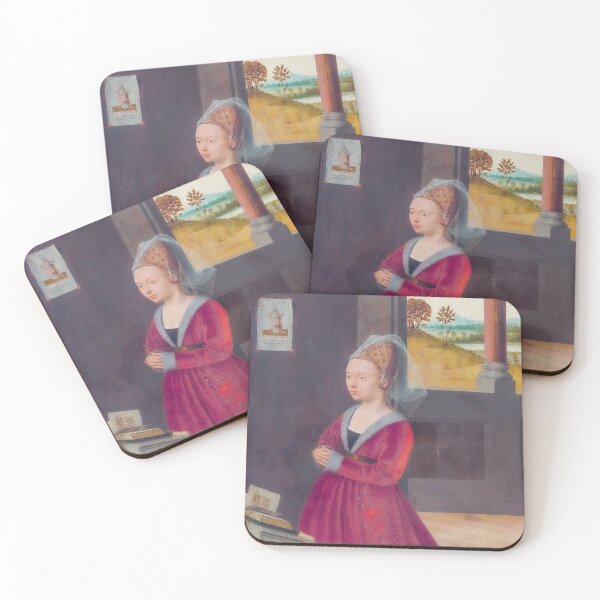 Item preview, Portrait of a Female Donor - Petrus Christus designed and sold by PinkTomate.