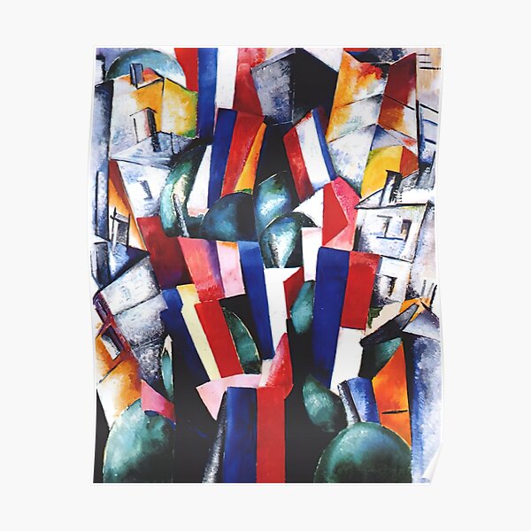 City, Alexandra Ekster Poster