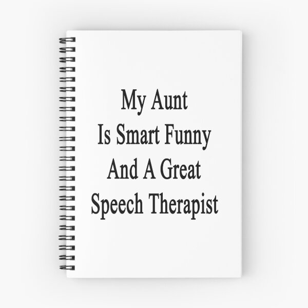 Item preview, My Aunt Is Smart Funny And A Great Speech Therapist designed and sold by supernova23.