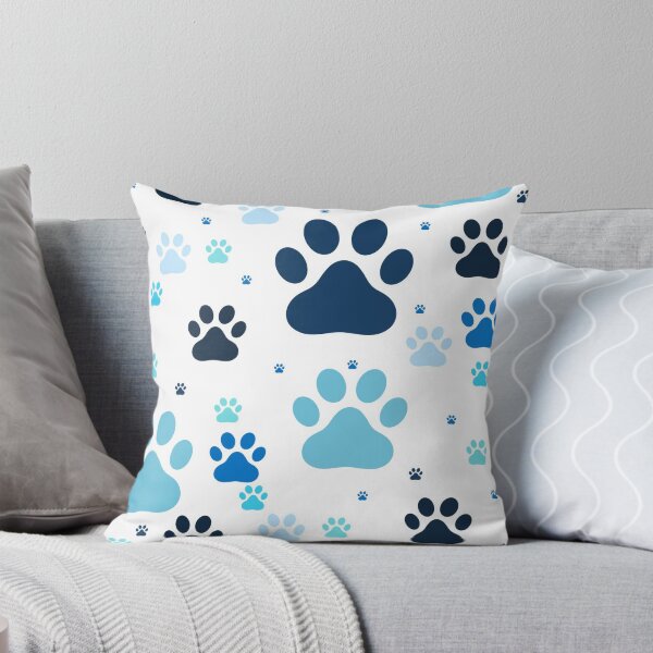 Item preview, Blue Pawprints designed and sold by Morag McMillan  Wilson Art.
