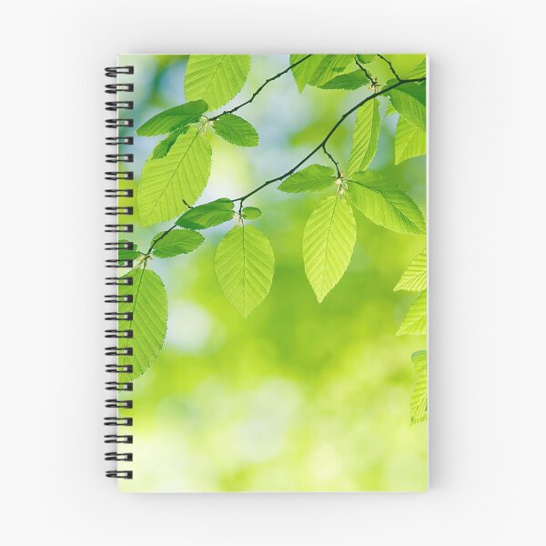 Item preview, Vivid Colors Hornbeam Tree Leaves at Spring in the Forest designed and sold by digoarpi.