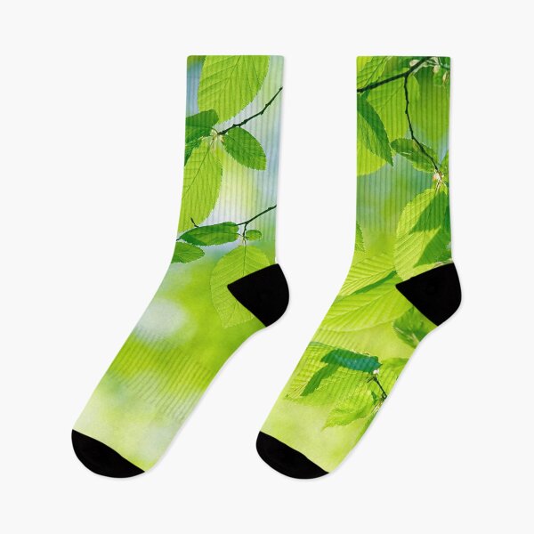 Item preview, Vivid Colors Hornbeam Tree Leaves at Spring in the Forest designed and sold by digoarpi.