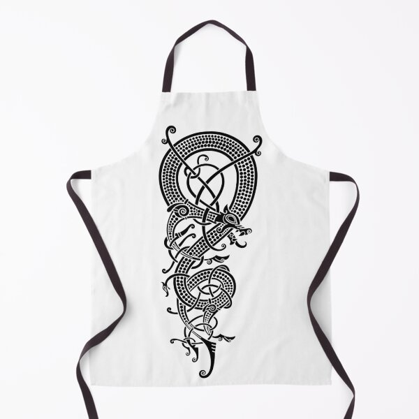 Item preview, The viking dragon Fáfnir (black) designed and sold by Roadkill Creations.