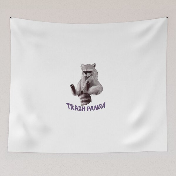 Item preview, Trash Panda Raccoon Purple designed and sold by AmethystBlue.