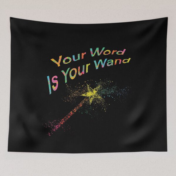 Item preview, Your Word Is Your Wand designed and sold by Imemewell.
