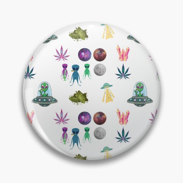 Item preview, Alien Stoner Pack | Smart Successful Stoner | THC Leaves |  designed and sold by AlfaEcho.