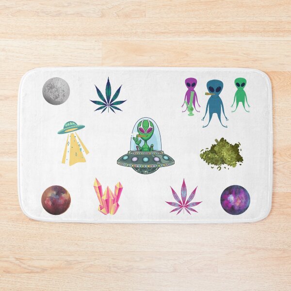 Item preview, Alien Stoner Pack | Smart Successful Stoner | THC Leaves |  designed and sold by AlfaEcho.