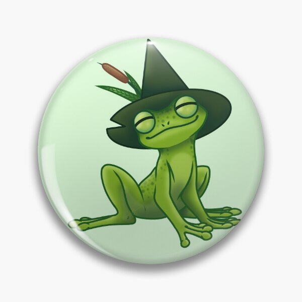 Item preview, Witch Frog designed and sold by KO-Marie.