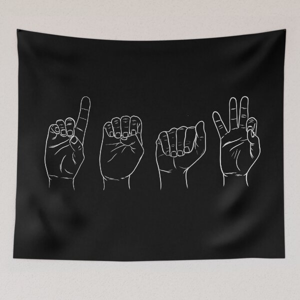 Item preview, Deaf! ASL: Outline  designed and sold by rmcbuckeye.