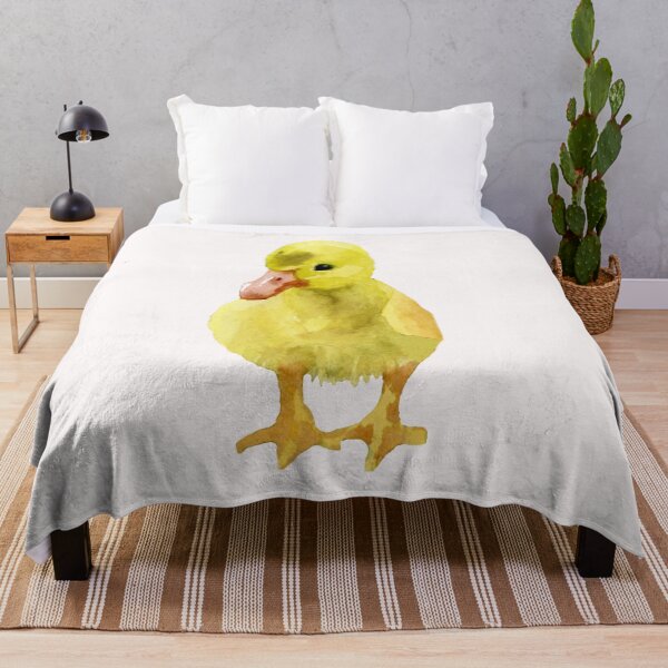 Item preview, Watercolor Baby Duck designed and sold by virillanissa.