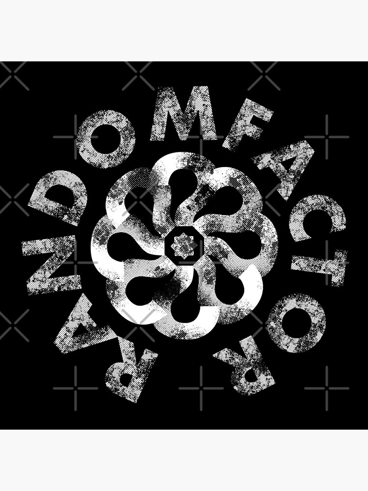 Thumbnail 2 of 2, Tote Bag, RandomFactor Logo Distressed designed and sold by TheRandomFactor.