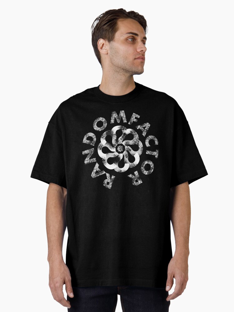 Thumbnail 1 of 7, Oversized T-Shirt, RandomFactor Logo Distressed designed and sold by TheRandomFactor.
