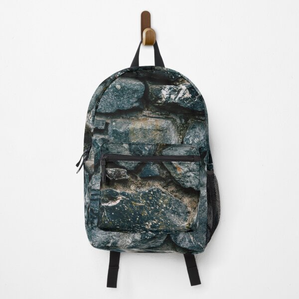 Item preview, Old grey stone wall texture with tint of blue designed and sold by Photostacia.