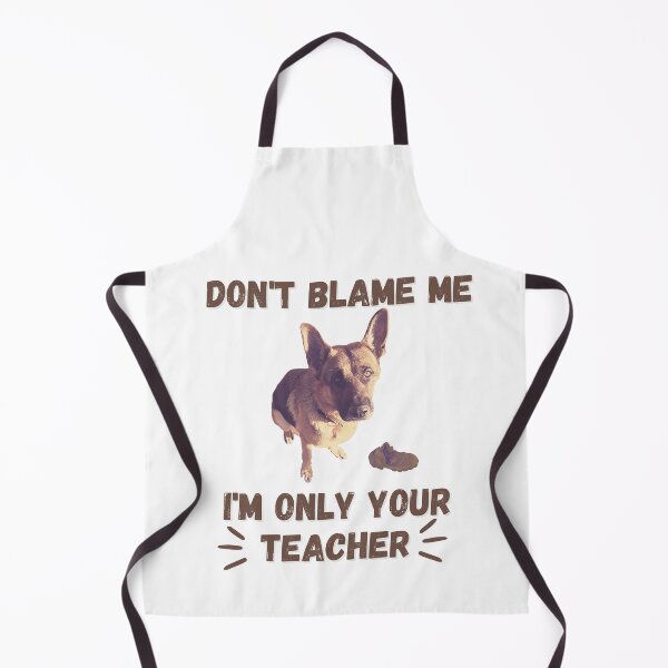 Item preview, "Don't Blame Me" German Shepherd Shoe Chewing designed and sold by OrangePyramid.