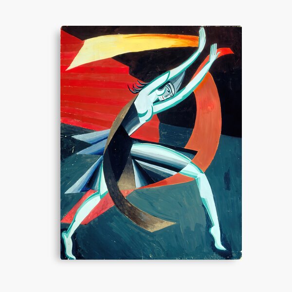 costume-design-for-salome-1917, Alexandra Ekster Canvas Print