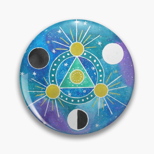 Item preview, Moon cycle mandala designed and sold by Andromedastrid.