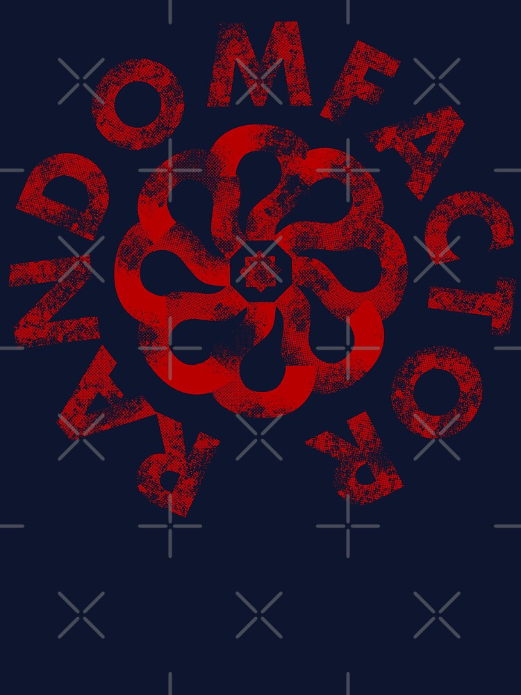 Thumbnail 7 of 7, Classic T-Shirt, RandomFactor Logo Distressed Red designed and sold by TheRandomFactor.