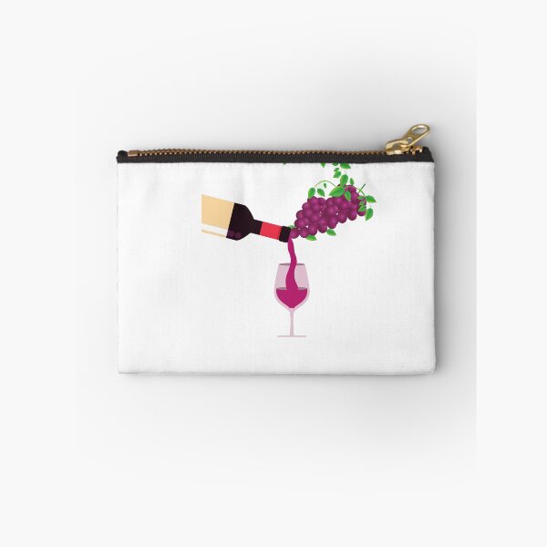 Item preview, ** WINE LOGO WITH GRAPES ** designed and sold by JOINMYVIBE.