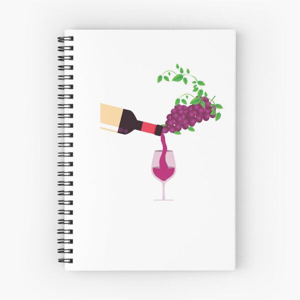 Item preview, ** WINE LOGO WITH GRAPES ** designed and sold by JOINMYVIBE.