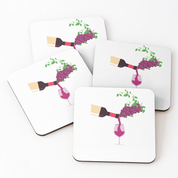 Item preview, ** WINE LOGO WITH GRAPES ** designed and sold by JOINMYVIBE.