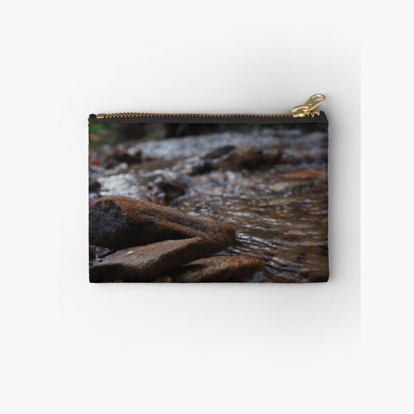 Item preview, Rocky Stream, Mountain Creek with Smooth Running Water and Rich Colored Rocks with a Moody Atmosphere  designed and sold by PrettyLittlePic.