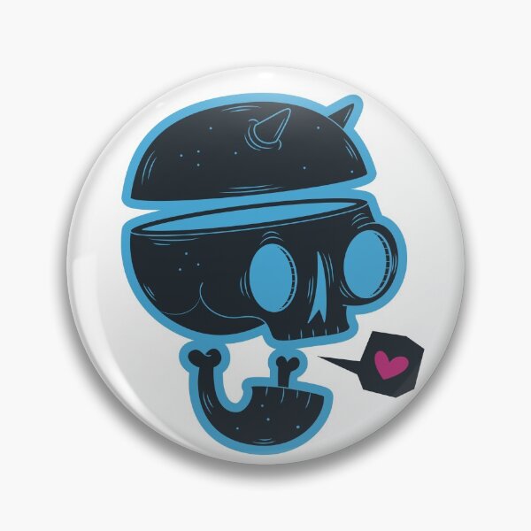 Item preview, kawaii skull designed and sold by ArtGos.