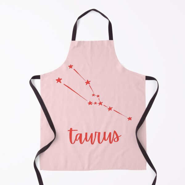 Item preview, minimalist taurus constellation in red and pink designed and sold by neopop.