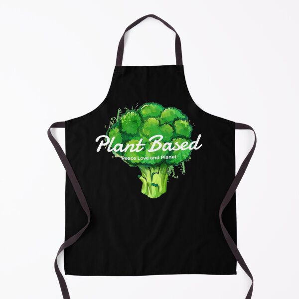 Item preview, Plant Based Peace Love and Planet Broccoli Tee designed and sold by WFPBConceptTees.