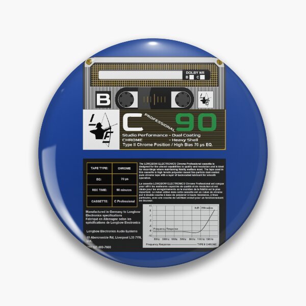 Item preview, Longbow Electronics C Professional 90 Type 2 Cassette (front and back) designed and sold by B-96-J.