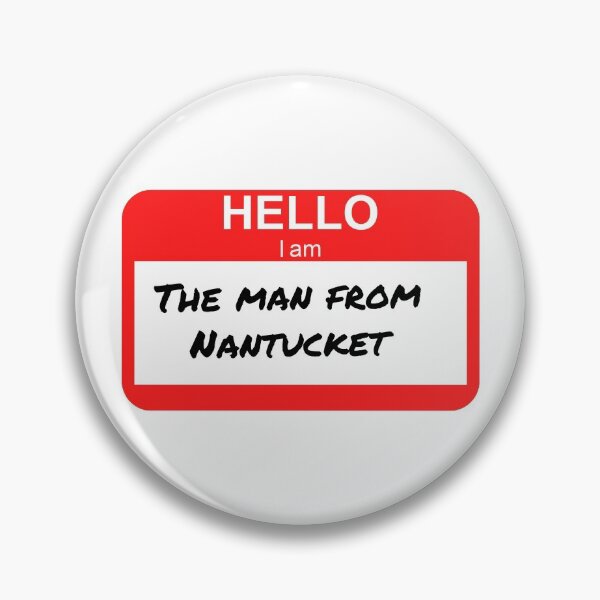 Item preview, Man from Nantucket designed and sold by PiperDownTees.