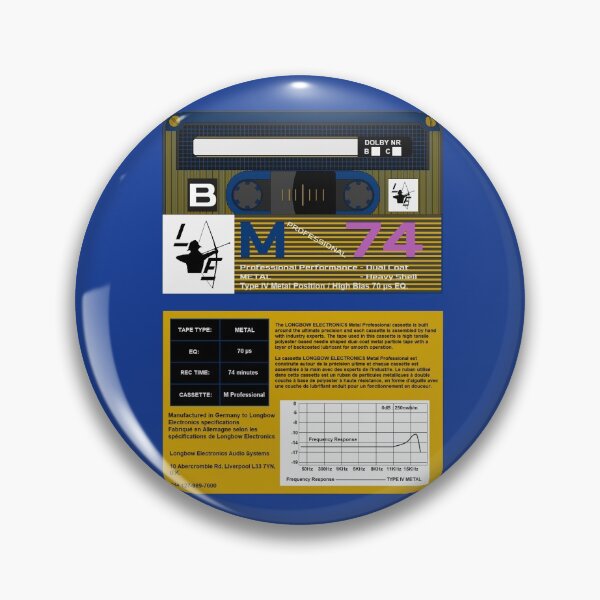 Item preview, Longbow Electronics M Professional 74 Type 4 Cassette (front and back) designed and sold by B-96-J.