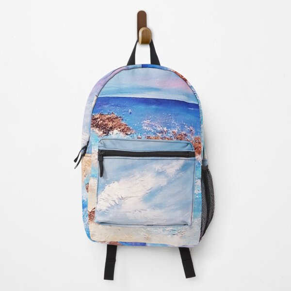 Item preview, Lazy Days of Summer Wavy Beach Artwork designed and sold by Ilana Khoshsima.
