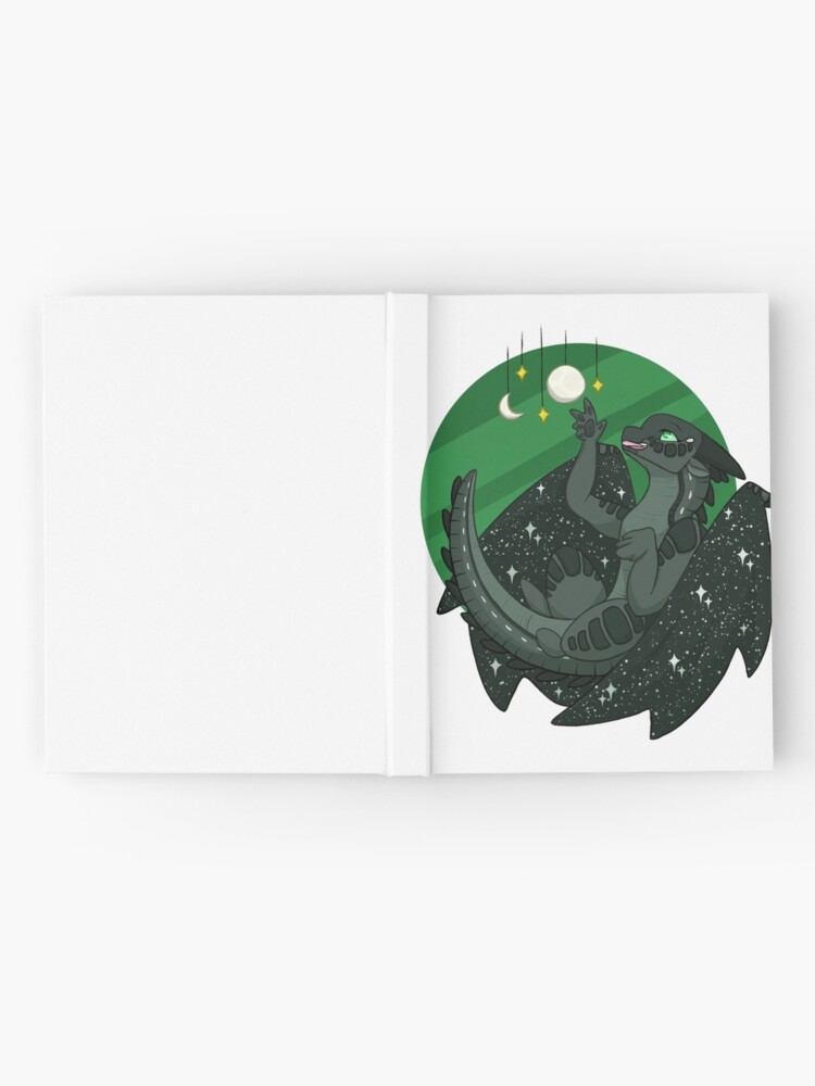 Thumbnail 2 of 3, Hardcover Journal, Moonwatcher designed and sold by BlessedBlossom.