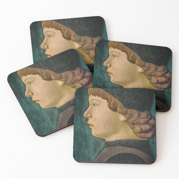 Item preview, Profile Portrait of a Boy - North Italian 15th Century designed and sold by PinkTomate.