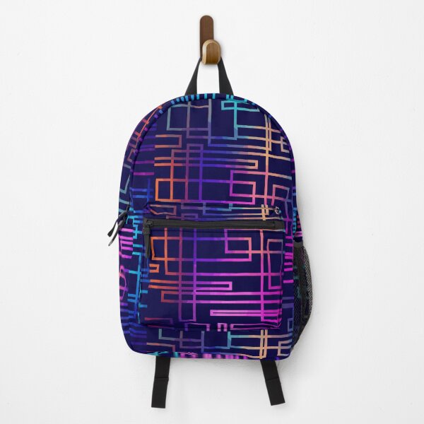 Item preview, Top geometric patterns one line new colorful strips striped art  designed and sold by Design Repo.