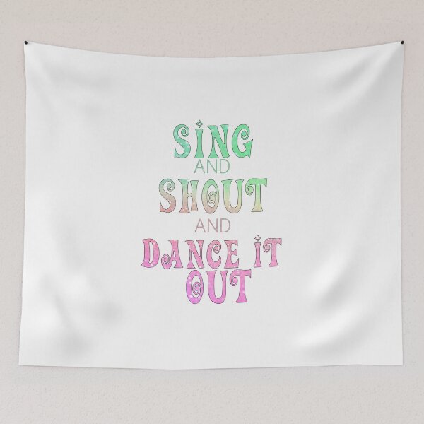 Item preview, Trolls-Inspired "Sing And Shout" designed and sold by mulberrydragon.