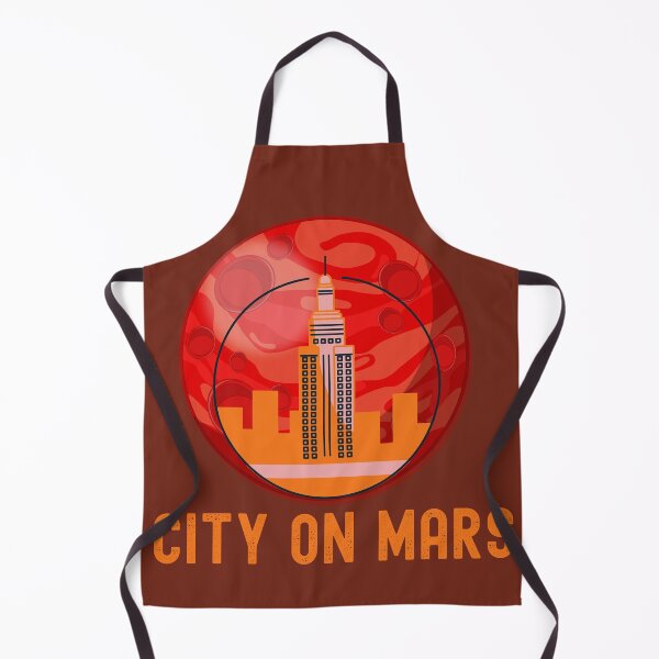 Item preview, City on Mars - Cute Mars designed and sold by Vero De.
